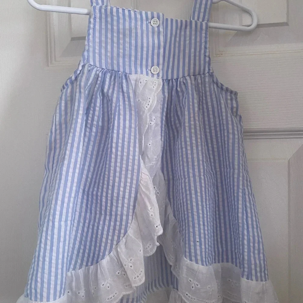 Nannette Puppy Appliqué Dress